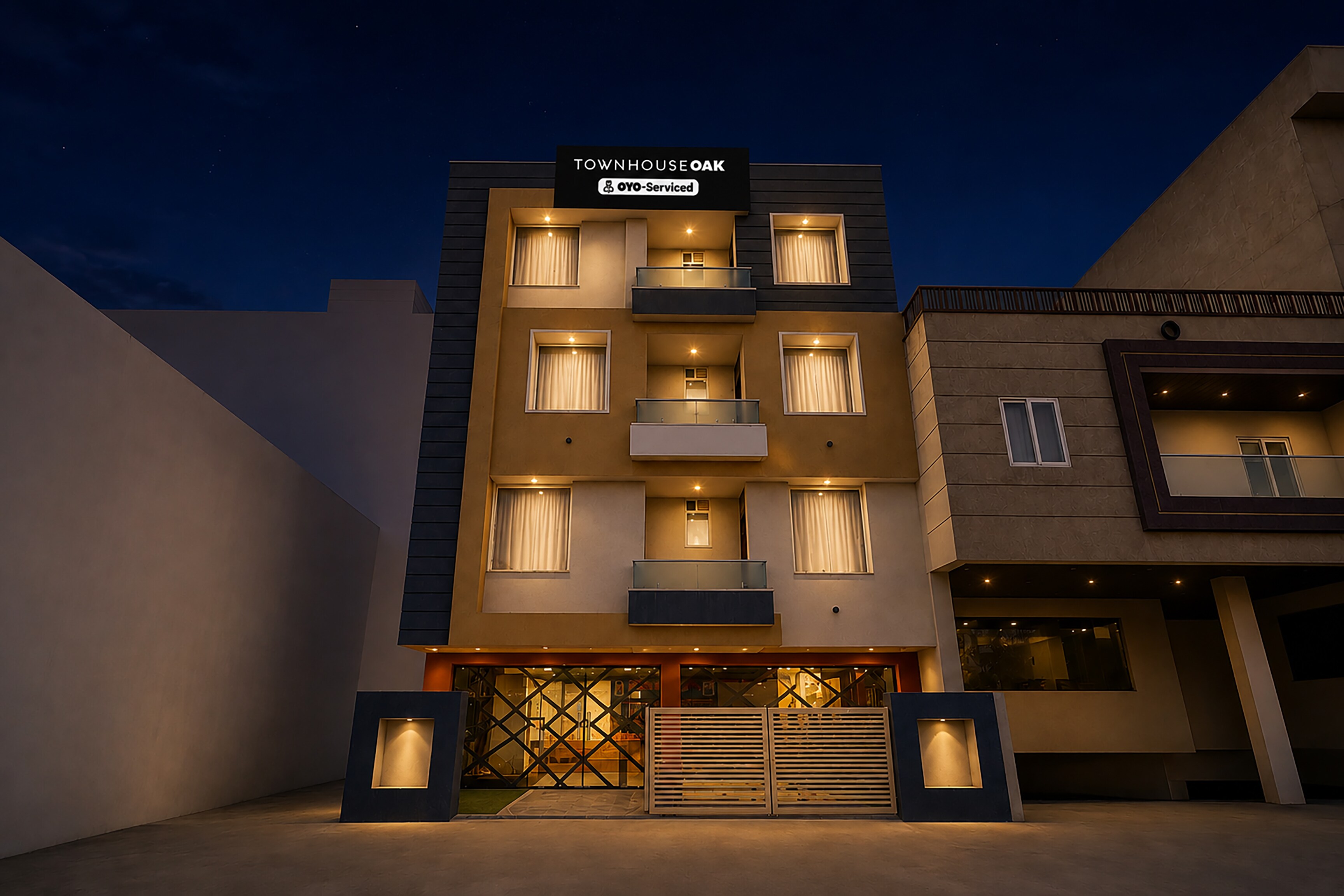 Super Townhouse Oak Iskcon Jaipur Formerly Olive Greens - Tap to explore photos