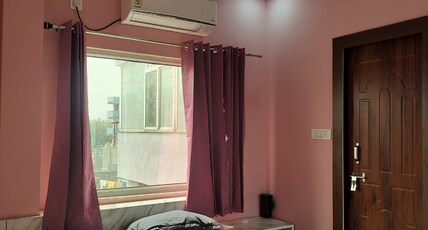Tulsi Ganga Hostel Room Type - Double or Twin Room with Mountain View with AC