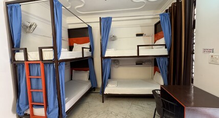 Live Free Hostel | Rooms & Dorms Room Type - 4Bed Female Dormitory with attached washroom