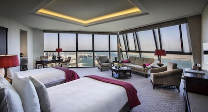 Bab Al Qasr Hotel Room Type - Junior Suite with Two Twin Beds Bab Al Qasr Hotel Room Type - Junior Suite with Two Twin Beds