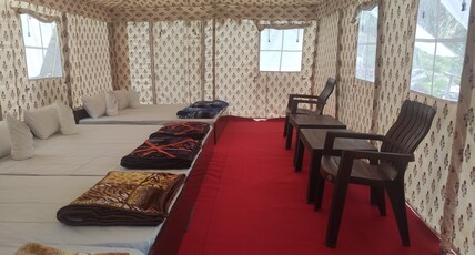 Vedic Vibes Room Type - Furnished Swiss Dormitory (All Season) - 4+2 Persons