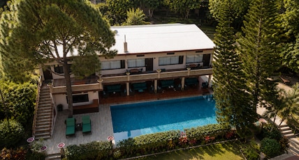 Bel La Monde Hotel Riverside - Jim Corbett Room Type - Tigers Den Suite with Semi Private Pool Access in Villa Bel La Monde Hotel Riverside - Jim Corbett Room Type - Tigers Den Suite with Semi Private Pool Access in Villa