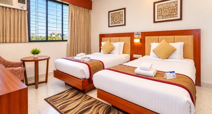 The Altruist Navi Mumbai Hotel Room Type - Deluxe Twin Room The Altruist Navi Mumbai Hotel Room Type - Deluxe Twin Room