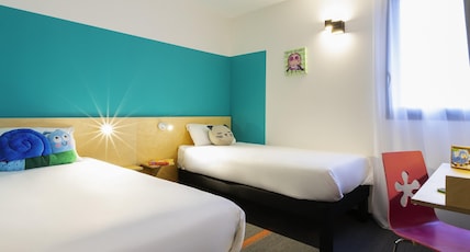 Greet Hotel Nancy Sud Room Type - Pure Room with 2 single beds