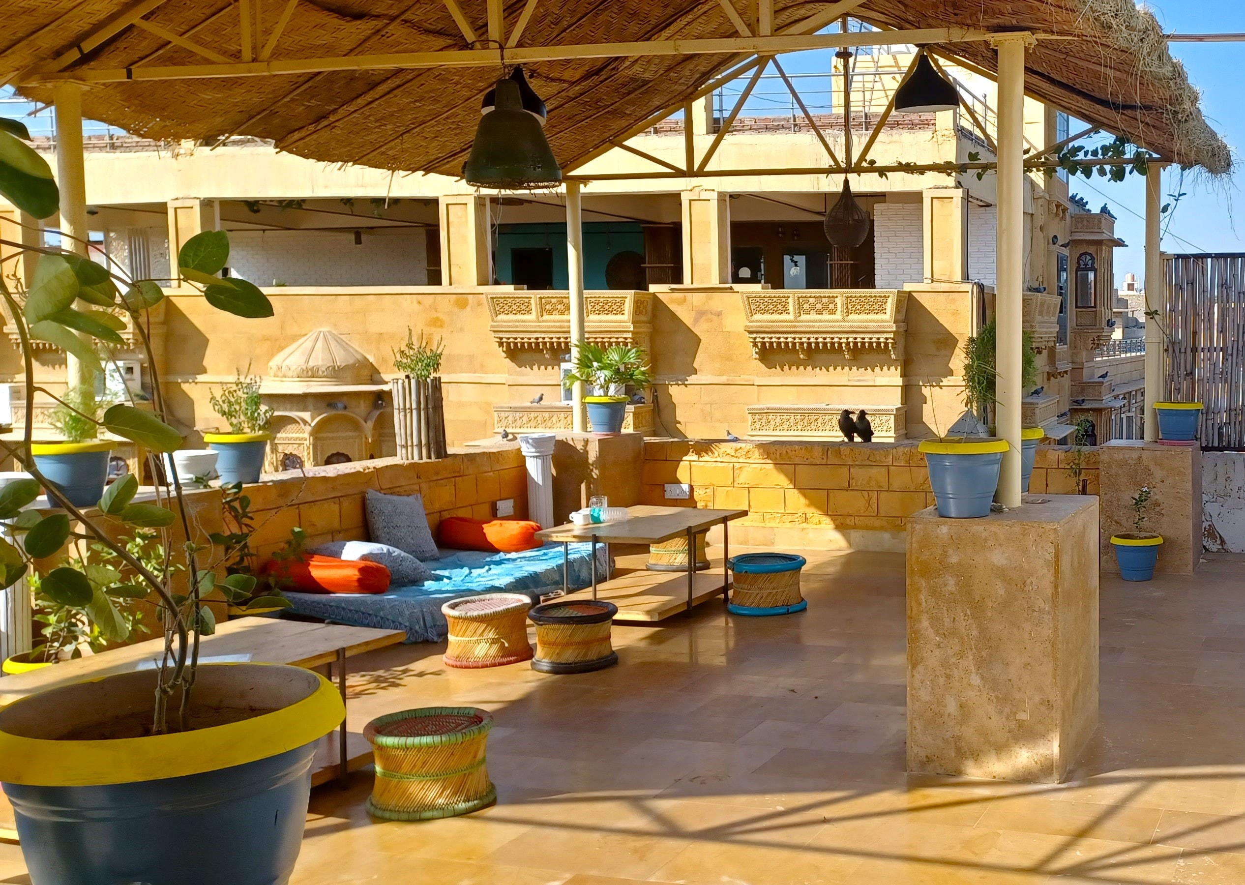Jaisalmer Hostel Crowd - Tap to explore photos