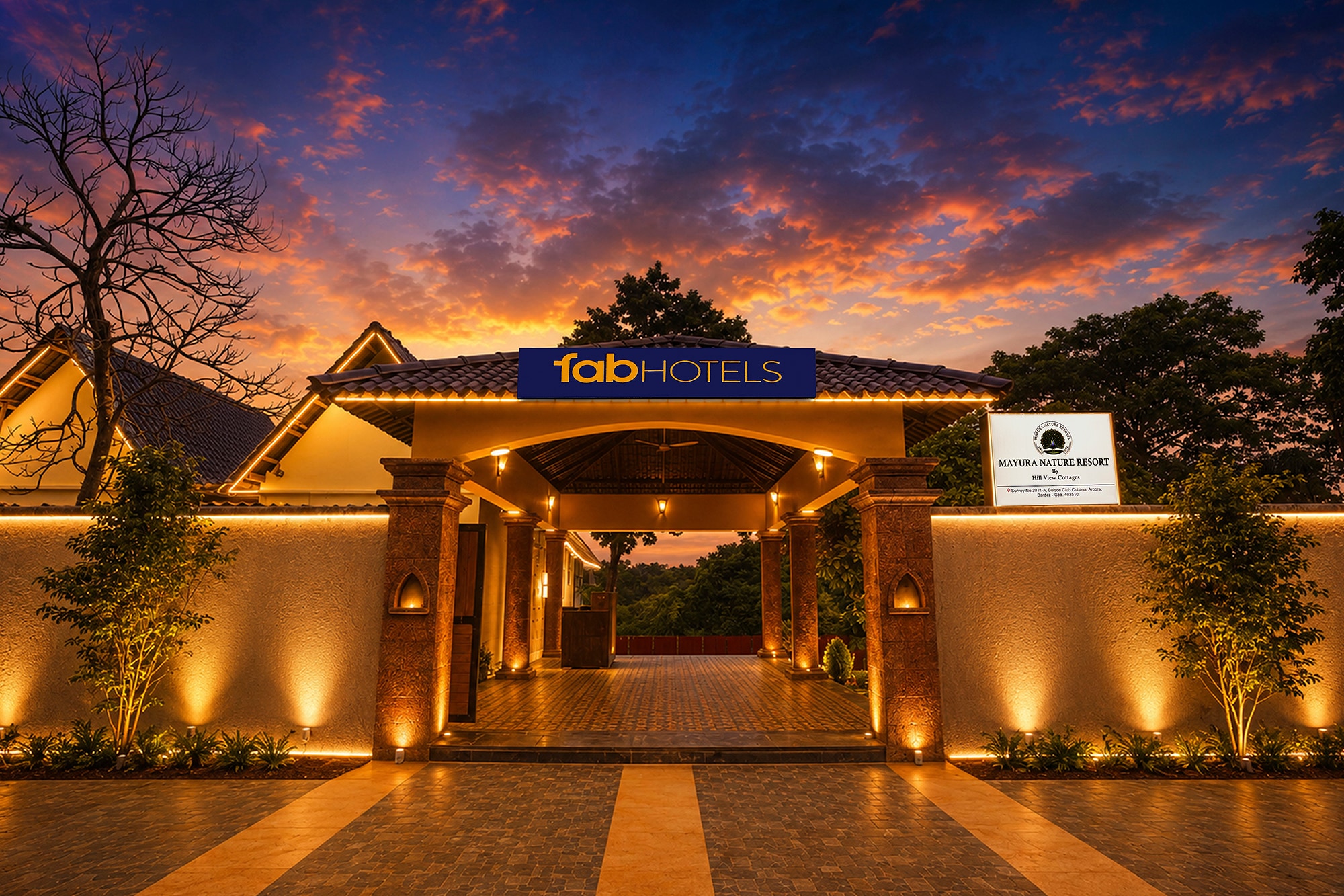 FabHotel Hill View Cottages - Nr. Club Cubana - Tap to explore photos