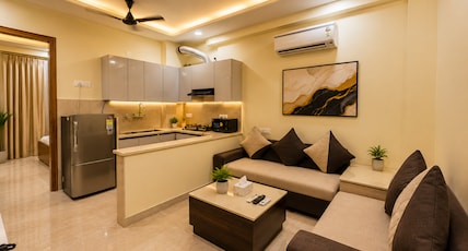 Akshay Premium 1 BHK Suites Near Artemis Hospital Room Type - Family suite 1 BHK Apartment with Kitchen Akshay Premium 1 BHK Suites Near Artemis Hospital Room Type - Family suite 1 BHK Apartment with Kitchen