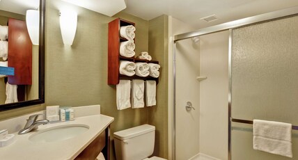 Hampton Inn by Hilton Charlotte-Gastonia Room Type - 1 KING NONSMOKING DELUXE W
