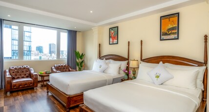 Alagon City Hotel & Spa Room Type - Elegant Suite with City View - 2 Double Bed Alagon City Hotel & Spa Room Type - Elegant Suite with City View - 2 Double Bed