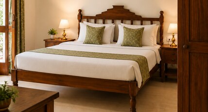 Bijay Niwas Palace, Bijaynagar Room Type - Super Deluxe Rooms with Pool view Bijay Niwas Palace, Bijaynagar Room Type - Super Deluxe Rooms with Pool view