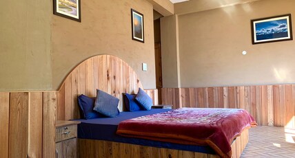 Apple Blush Retreat Room Type - Deluxe Double Room with Balcony  ( Ground Floor )