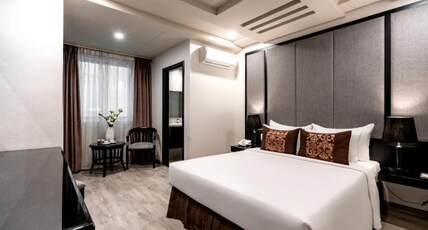 Paragon Saigon Hotel Room Type - Deluxe double room with windows