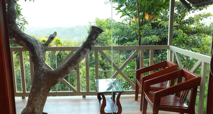 Woodrose Resort | Restaurant & Pool Room Type - AC Standard Wooden Cottage (Premium)