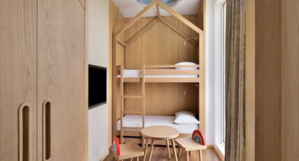 Aravali Marriott Resort & Spa, Delhi NCR Room Type - 1 Bunk Bed, Family Room, 1 King, Aravali View