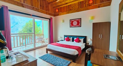 Satopanth The Auli Resort Room Type - Executive Room With Private Balcony and heated bedding Satopanth The Auli Resort Room Type - Executive Room With Private Balcony and heated bedding
