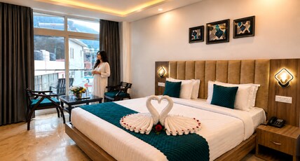 Hotel JP Hills Rishikesh Room Type - Super Deluxe Room Hotel JP Hills Rishikesh Room Type - Super Deluxe Room