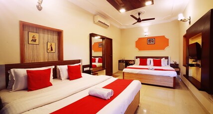 EMINENCE- PALM RESIDENCY Room Type - GOLDEN PREMIER FAMILY (HILL-PALM FACING/COMMON BALCONY)