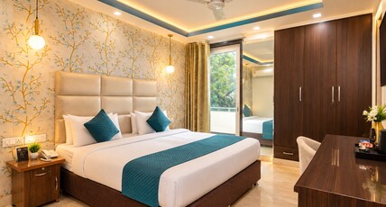 The Bed & Rock Room Type - Deluxe Room  With Balcony