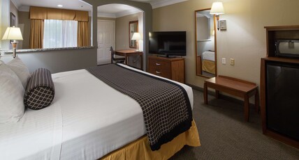 Best Western Angleton Inn Room Type - Suite-1 King Bed, Mobility Accessible, Communication Assistance, Bathtub, Sofabed, Non-Smoking, Full Best Western Angleton Inn Room Type - Suite-1 King Bed, Mobility Accessible, Communication Assistance, Bathtub, Sofabed, Non-Smoking, Full