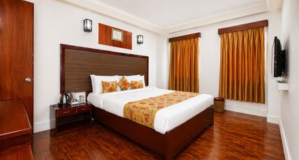 Boutique Hotel Delamere ( (2 min walk to MG Marg) Room Type - Deluxe Room Boutique Hotel Delamere ( (2 min walk to MG Marg) Room Type - Deluxe Room