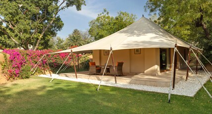 The Oberoi Rajvilas Room Type - Luxury Tent with Private Garden