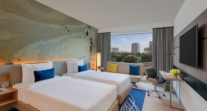 NOVOTEL Ahmedabad Room Type - Premier Twin Room with Premier Lounge access NOVOTEL Ahmedabad Room Type - Premier Twin Room with Premier Lounge access