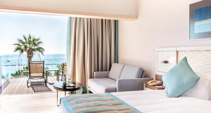 Crowne Plaza Limassol Room Type - 1 King Upgraded Premium Sea View Terrace Sofa Bed