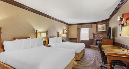 Best Western Fireside Inn Room Type - 2 Queen Beds, Non-Smoking, High Speed Internet Access, Fireplace, Refrigerator, Wall Safe, Full Brea Best Western Fireside Inn Room Type - 2 Queen Beds, Non-Smoking, High Speed Internet Access, Fireplace, Refrigerator, Wall Safe, Full Brea