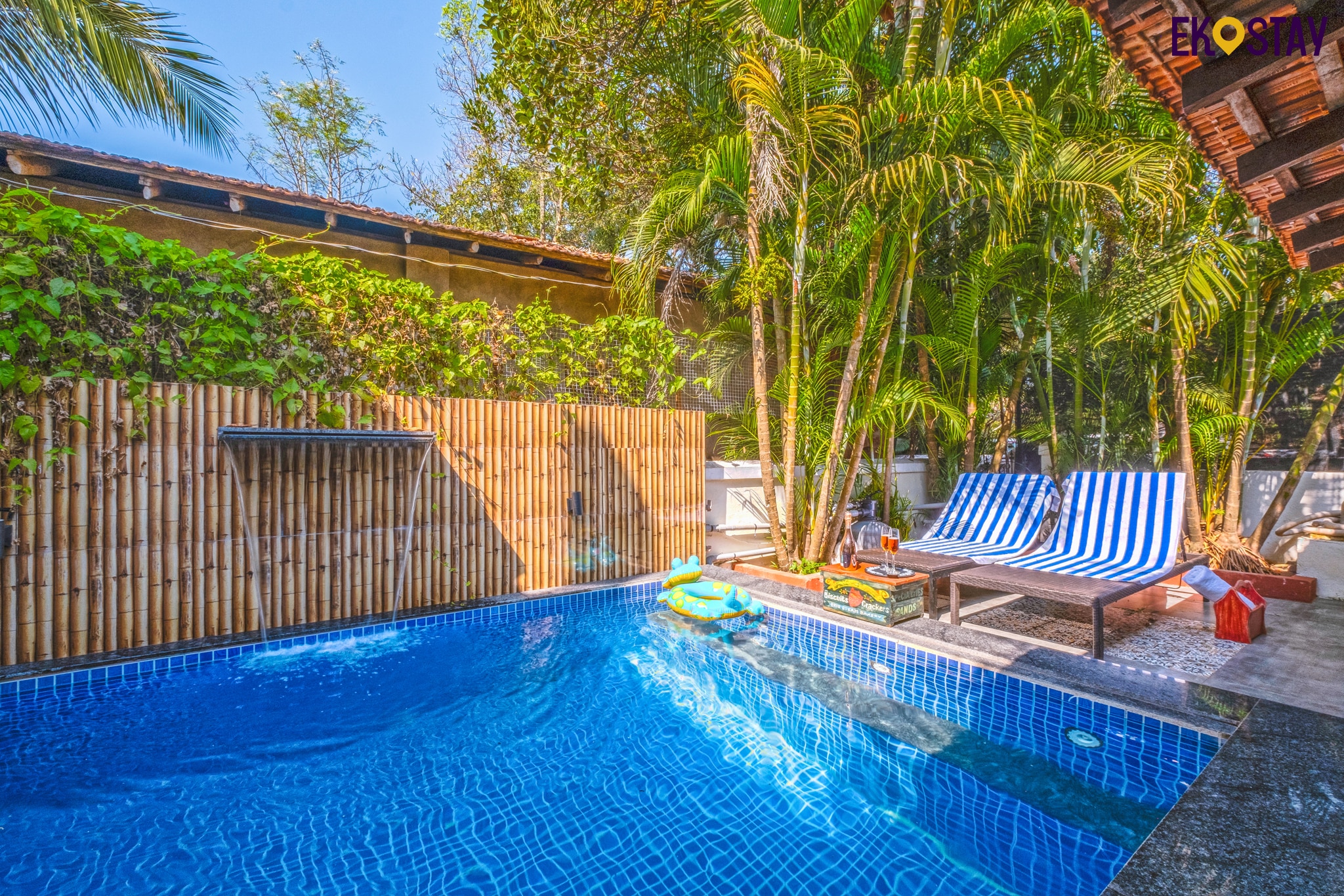 EKOSTAY - 3 BHK Oasis Villa - Tap to explore photos