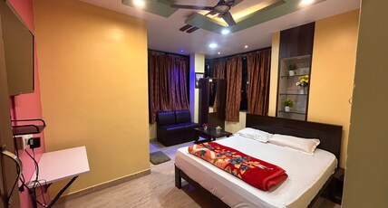 HOTEL LAKSH  LODGEING & BORDING Room Type - Standard Room with Balcony