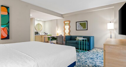 Hampton Inn & Suites St. Petersburg/Downtown Room Type - 1 KING STUDIO STE BALCONY