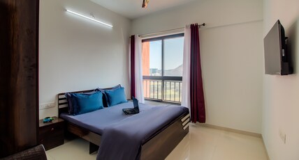 VibeStayZ Kedar Hinjewadi Room Type - Standard Room detached bathroom