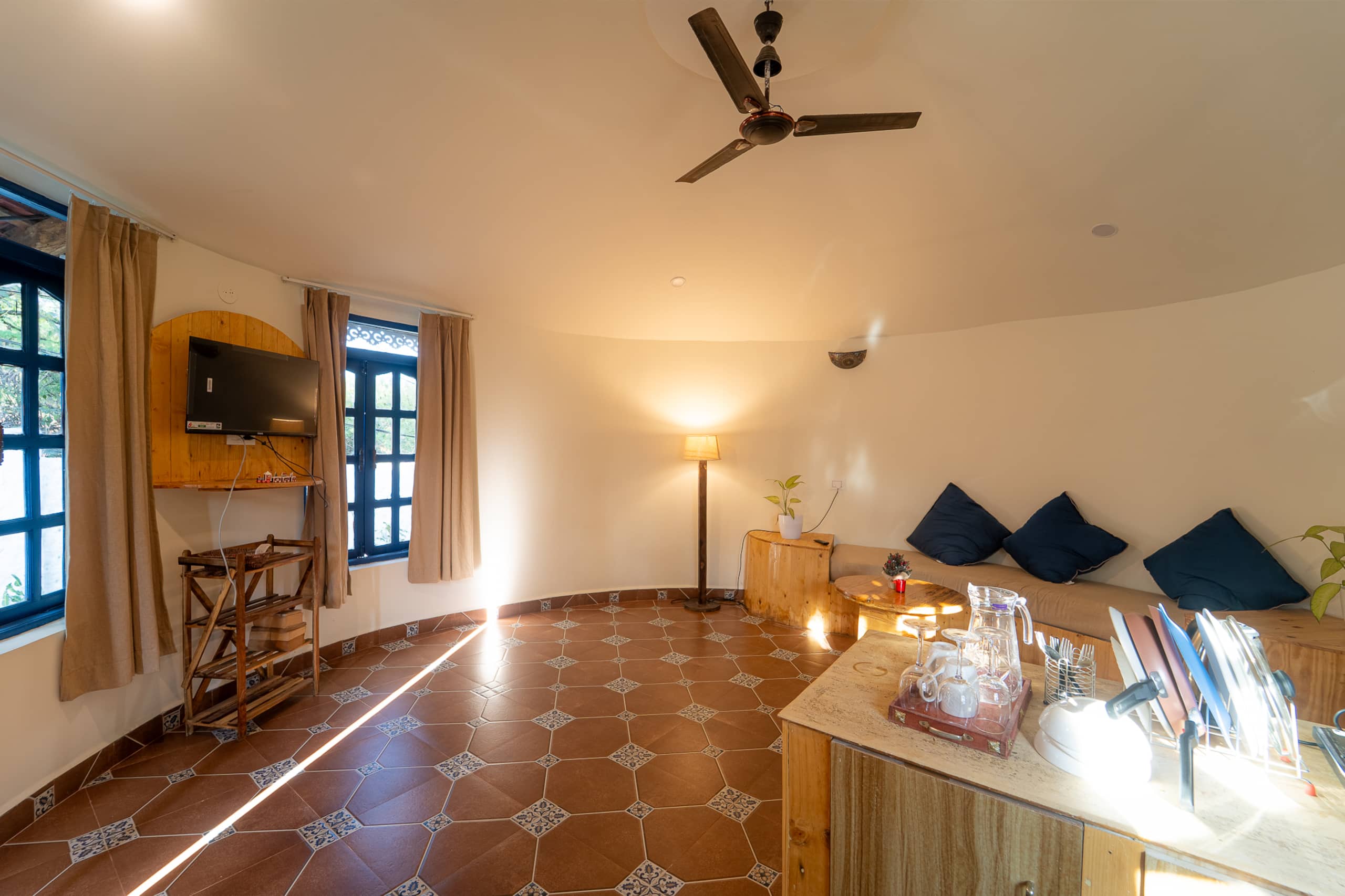 Unique 3BR W Pvt Pool Kitchen Arambol Hill View - Tap to explore photos