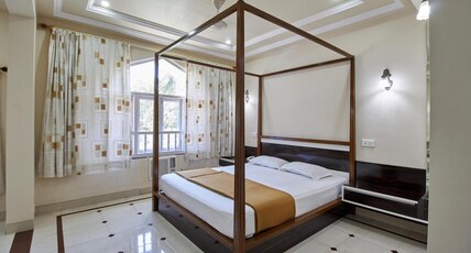 Sea Shell Resort (2 Mins to Murud Beach) Room Type - Hill View Family Room (4 Person)