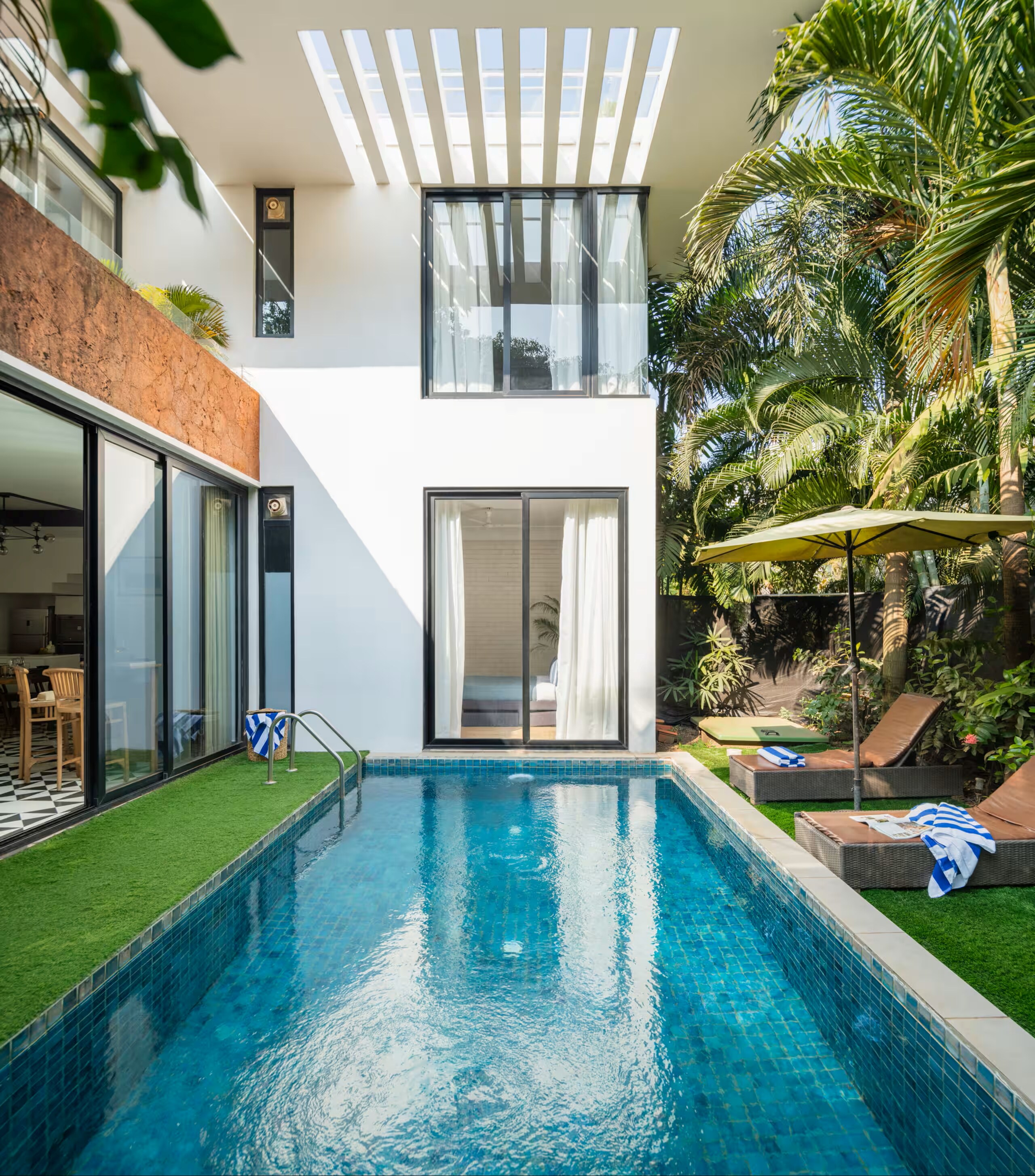 TBK VILLAS 05, VAGATOR ,WITH PVT POOL - Tap to explore photos