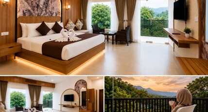 Brookside Munnar | Couples & Family Only Room Type - Bedroom Suite with Balcony and Mountain View- Room 2 Brookside Munnar | Couples & Family Only Room Type - Bedroom Suite with Balcony and Mountain View- Room 2