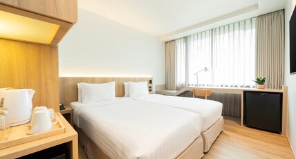 Vic3 Bangkok Room Type - Deluxe Twin Bed Room Vic3 Bangkok Room Type - Deluxe Twin Bed Room