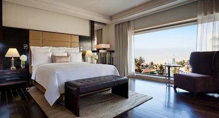 JW Marriott Mumbai Juhu Room Type - Royal Beach Suite, Executive lounge access, 1 King, Cocktail Hours 4-8 PM JW Marriott Mumbai Juhu Room Type - Royal Beach Suite, Executive lounge access, 1 King, Cocktail Hours 4-8 PM