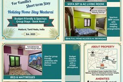Holiday Home Madurai Bharathi Nagar - GF