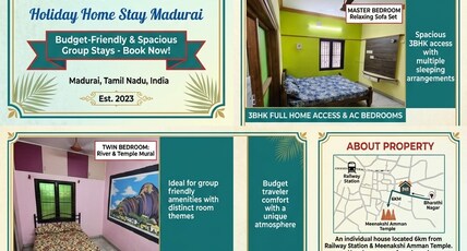 Holiday Home Madurai Bharathi Nagar - GF Room Type - Holiday Home Madurai Bharathi Nagar - GF