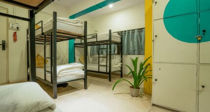 Locomo Hostel  Express - Stay Work Eat Room Type - 6 Bed Mixed Dorm - Shared Washroom