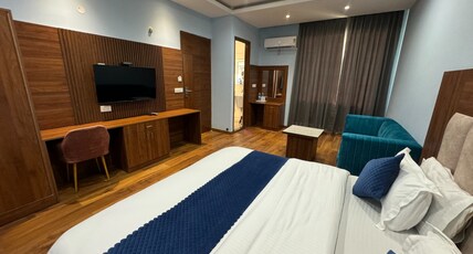 Hotel Candy Near Bestech | IISER | ISB, Airport Road, Mohali, Chandigarh Room Type - Super Deluxe Room with City View
