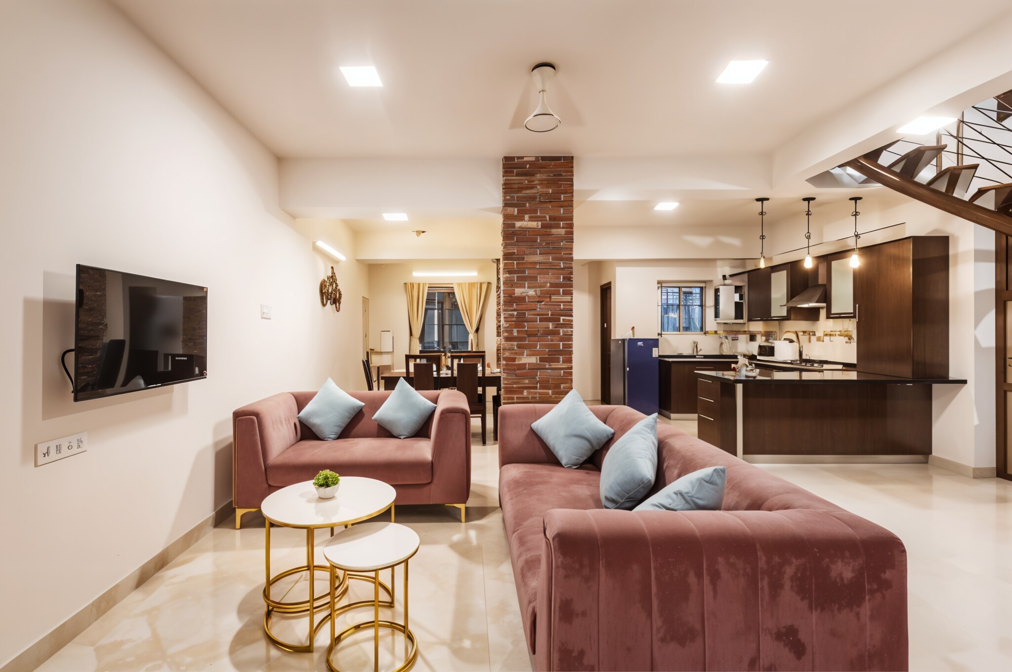 White Lotus Penthouse|OpenTerrace3BHK By Homeyhuts - Tap to explore photos