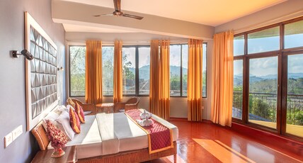 Jungle Edge Resort Room Type - Sadhana | Balcony Room with Hill View Jungle Edge Resort Room Type - Sadhana | Balcony Room with Hill View