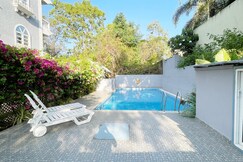 Casa Rio - Stylish 1BHK with Common Pool in Siolim | Hireavilla