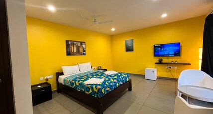 Sridevi White Sand Beach Resort Room Type - Deluxe Room With Garden View