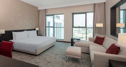 Hyatt Place Dubai Jumeirah. Room Type - Pool View King Room