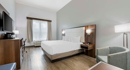 Best Western Plus First Coast Inn & Suites Room Type - 1 King Bed, Mobility Accessible, Communication Assistance, Roll In Shower, Non-Smoking, Full Breakfa
