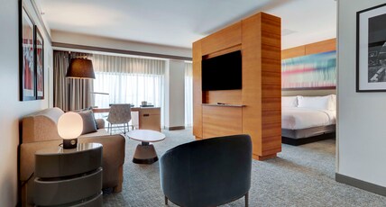 Hilton University of Houston Hotel Room Type - 1 KG CTYVW MOB HR ACC RI-S