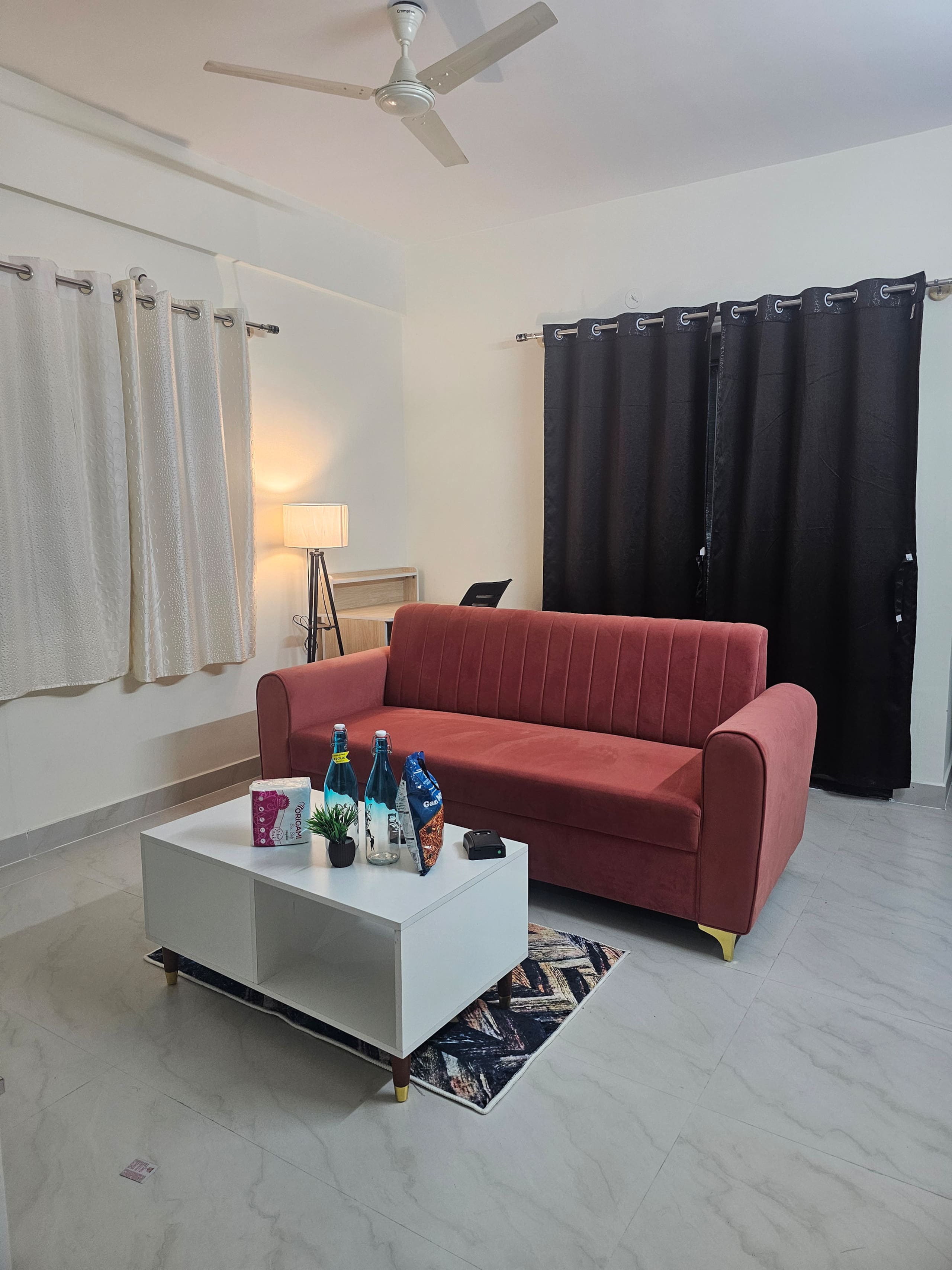 Alpha3 | EcoWorld, Bellandur | 1BHK, Fast WiFi - Tap to explore photos